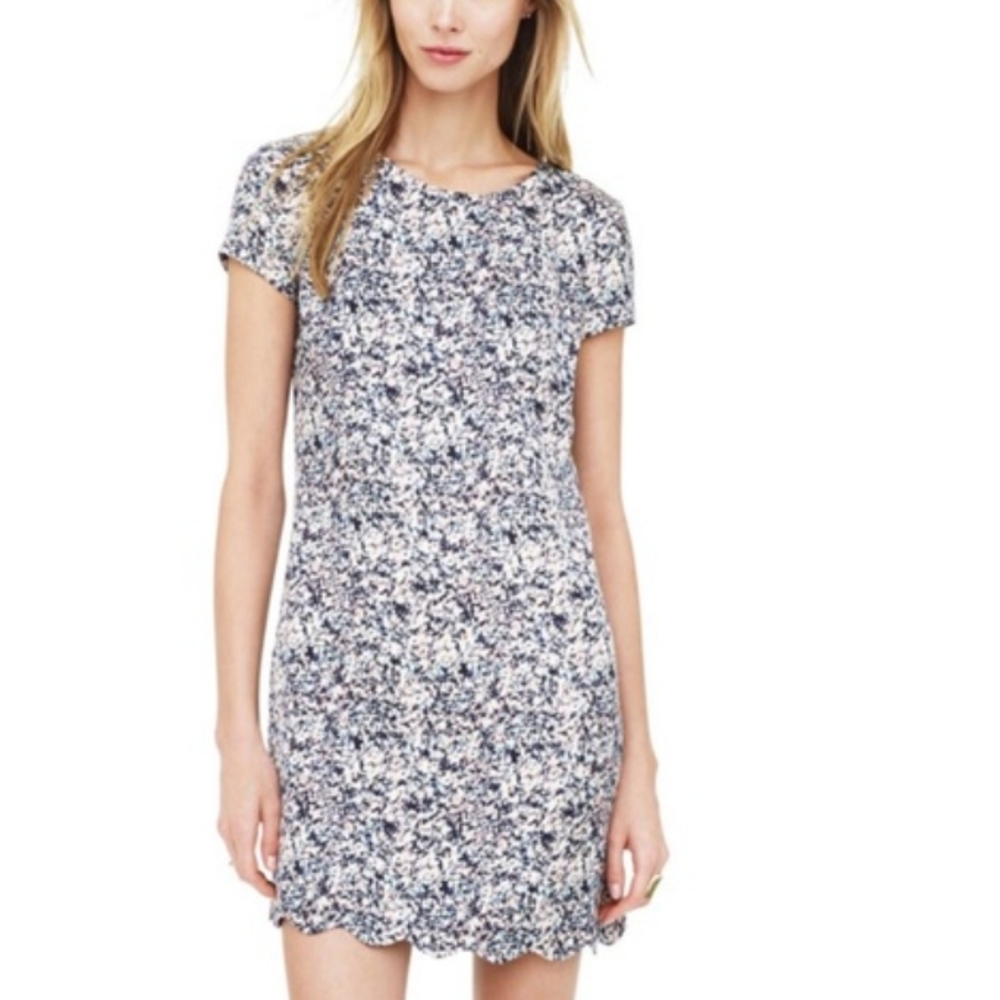 Club Monaco Joyce Dress Silk and Wool Multi-Color Women's sz 4
